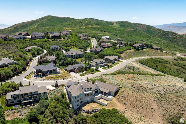 1515 E Bluff Point Dr, Draper, UT 84020 - aerial view of residential area featuring mountains