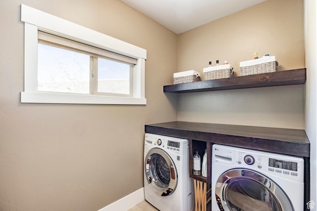 1773 E Longview Dr, Hideout, UT 84036 - clothes washing area with separate washer and dryer