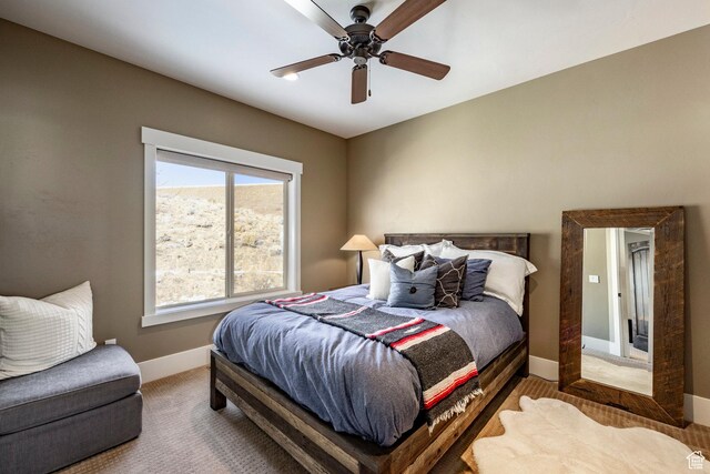 1773 E Longview Dr, Hideout, UT 84036 - bedroom featuring carpet flooring and ceiling fan