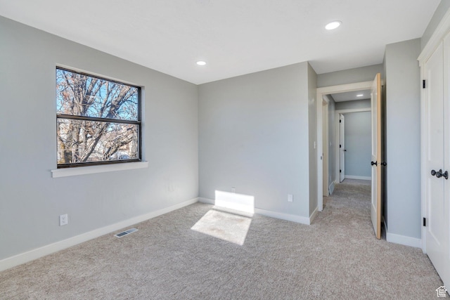 1383 N 1220 W, Provo, UT 84604 - unfurnished bedroom with recessed lighting, carpet floors, visible vents, and baseboards