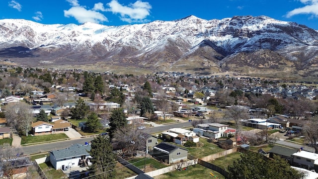 967 E 2800 N, North Ogden, UT 84414 - aerial view with a mountain view and a residential view