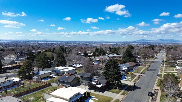 967 E 2800 N, North Ogden, UT 84414 - birds eye view of property featuring a residential view