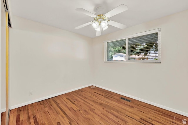 967 E 2800 N, North Ogden, UT 84414 - spare room with baseboards and wood finished floors
