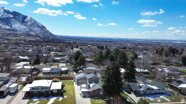 967 E 2800 N, North Ogden, UT 84414 - aerial view featuring a residential view and a mountain view