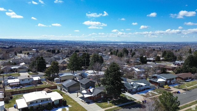 967 E 2800 N, North Ogden, UT 84414 - birds eye view of property featuring a residential view