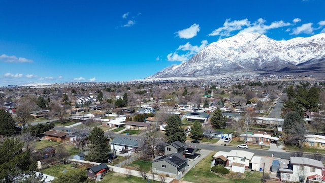 967 E 2800 N, North Ogden, UT 84414 - aerial view with a mountain view and a residential view