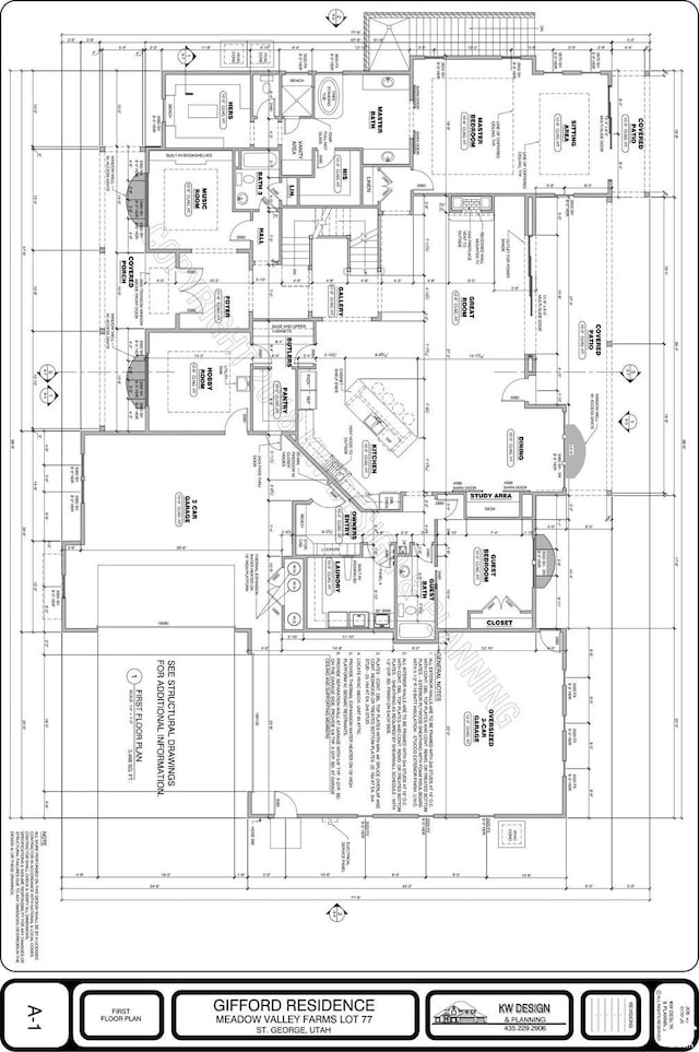 4009 S 2420 E, St George, UT 84790 - view of home floor plan