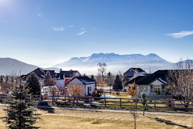property view of mountains