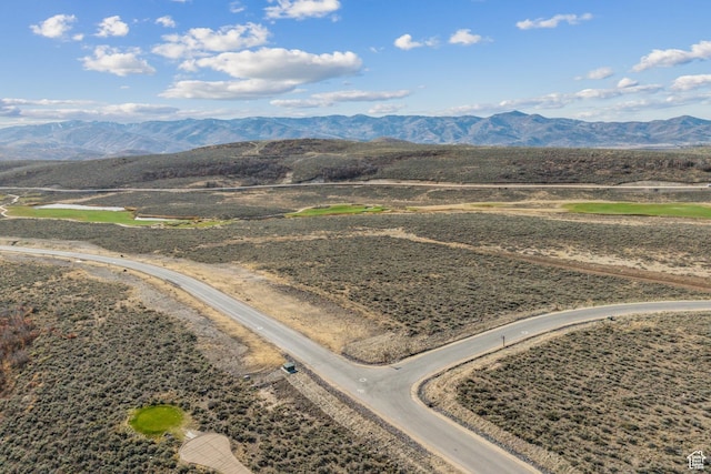 6105 Golf Clb, Park City, UT 84098 - birds eye view of property featuring a mountain view