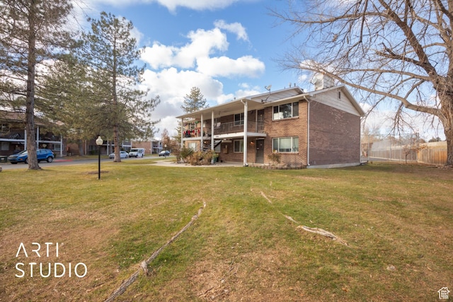 4748 S 700 E Unit 97, Murray, UT 84107 - back of property with brick siding and a chimney