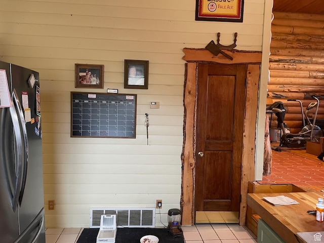 2637 N Water Canyon Ave, Huntsville, UT 84317 - interior space with rustic walls