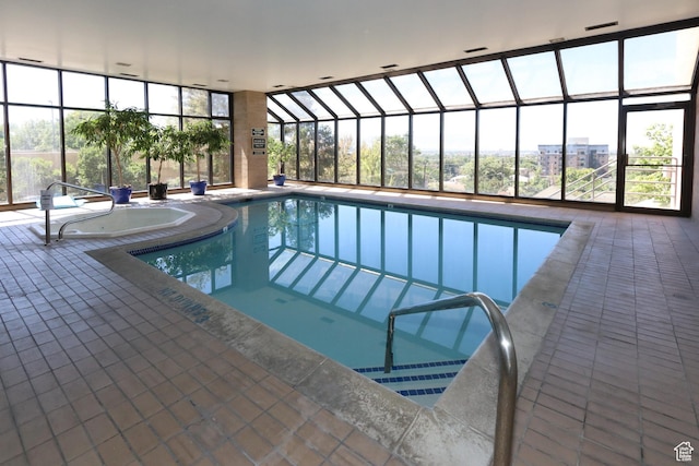 426 S 1000 E Unit 600, Salt Lake City, UT 84102 - indoor community pool featuring a sink and a patio area