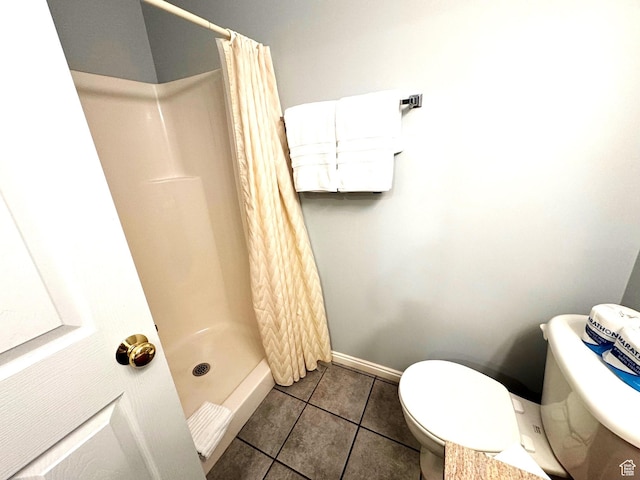 890 N Newberg Pl Unit 3, Garden City, UT 84028 - bathroom with tile patterned flooring and a shower stall