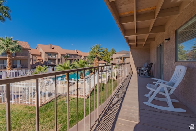 860 S Village Rd Unit Y8, St George, UT 84770 - view of balcony
