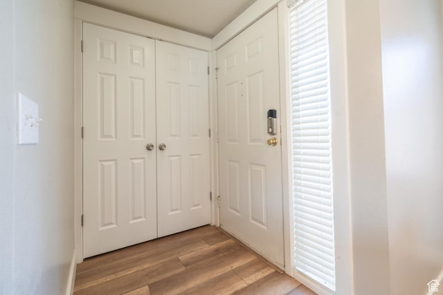 860 S Village Rd Unit Y8, St George, UT 84770 - entryway with light wood-type flooring