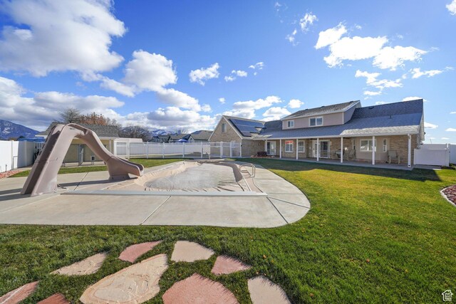 2594 W 1800 N, Farr West, UT 84404 - exterior space with a lawn