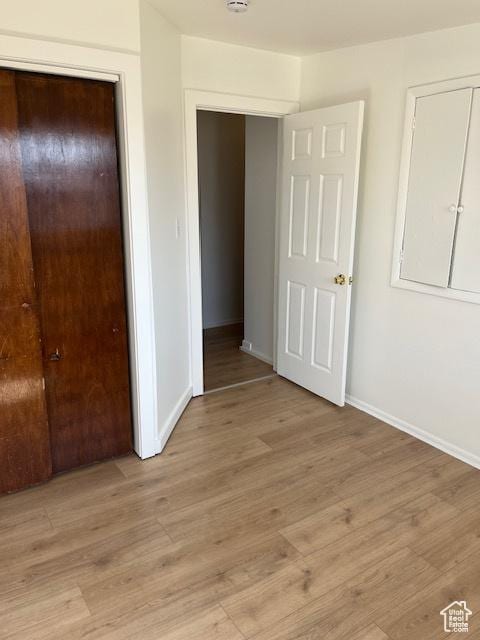 479 N Valeria Dr E, Layton, UT 84041 - unfurnished bedroom with light wood-style floors and baseboards