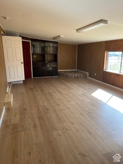 479 N Valeria Dr E, Layton, UT 84041 - interior space featuring wooden walls and wood finished floors
