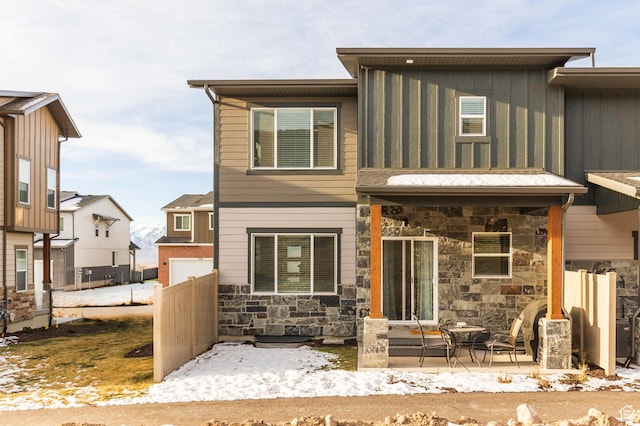 2278 N Canal View Ln, Heber City, UT 84032 - view of snow covered house