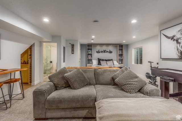 2278 N Canal View Ln, Heber City, UT 84032 - living room featuring light colored carpet