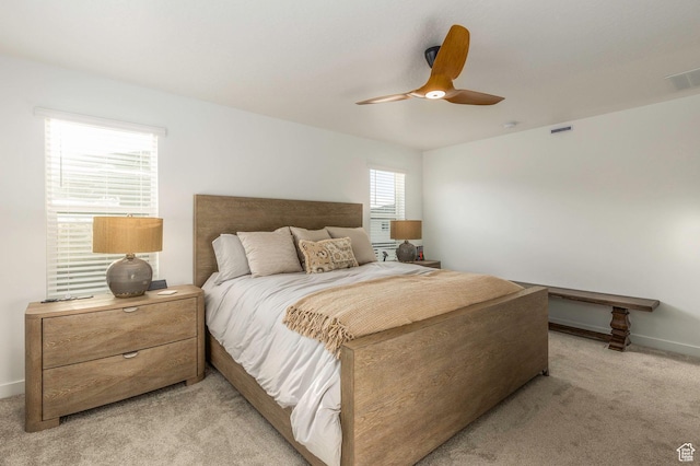 2278 N Canal View Ln, Heber City, UT 84032 - carpeted bedroom featuring ceiling fan