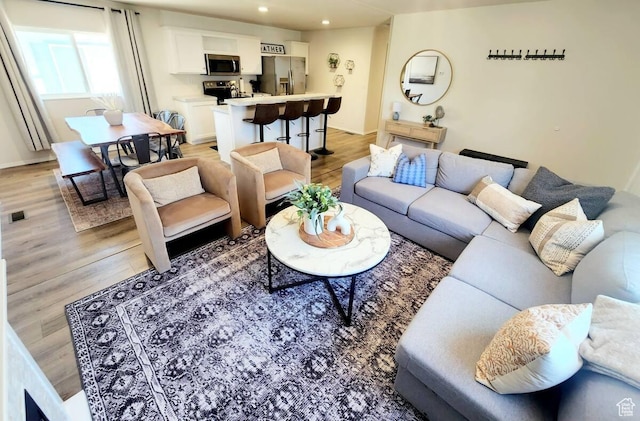 573 S Aspen Dr, Garden City, UT 84028 - living room with light wood-type flooring