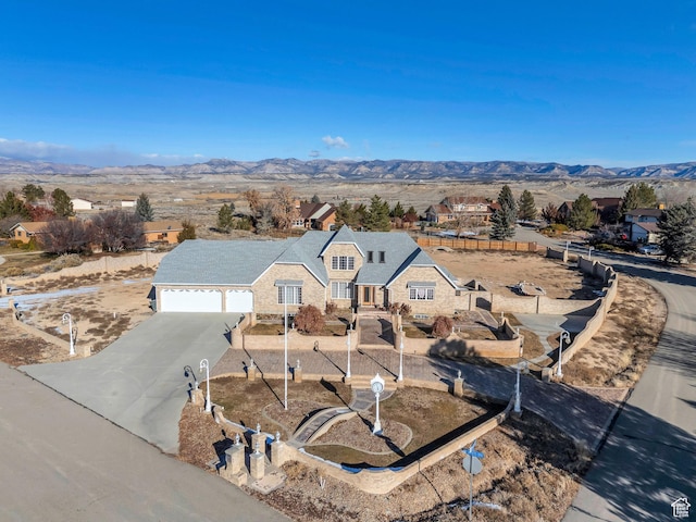 1402 Shepherd Dr, Wellington, UT 84542 - aerial view with a mountain view