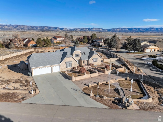 1402 Shepherd Dr, Wellington, UT 84542 - aerial view with a mountain view