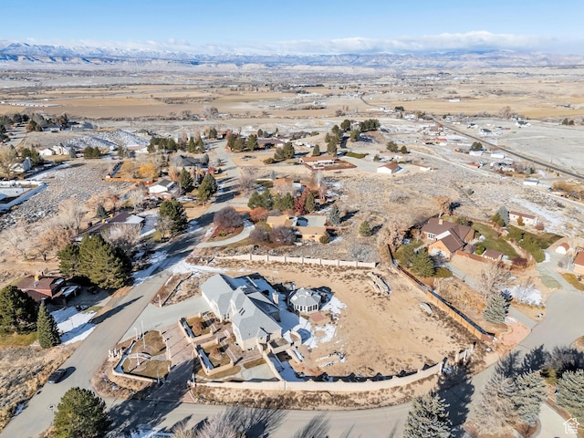 1402 Shepherd Dr, Wellington, UT 84542 - birds eye view of property with a mountain view
