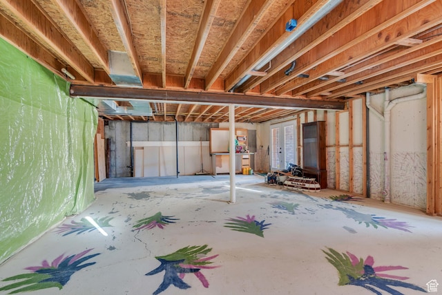 1402 Shepherd Dr, Wellington, UT 84542 - view of basement