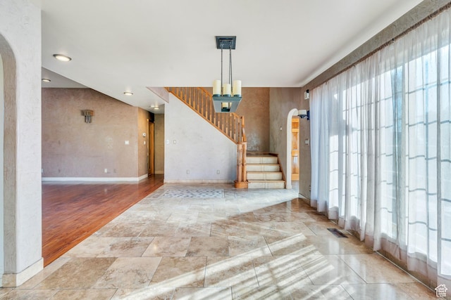 1402 Shepherd Dr, Wellington, UT 84542 - interior space with plenty of natural light and hardwood / wood-style floors