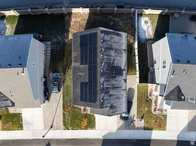 drone / aerial view