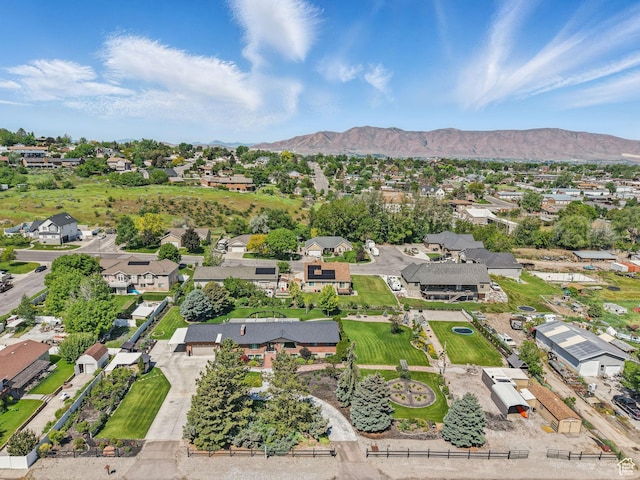 208 S 1100 E, Payson, UT 84651 - aerial view of residential area featuring a mountainous background