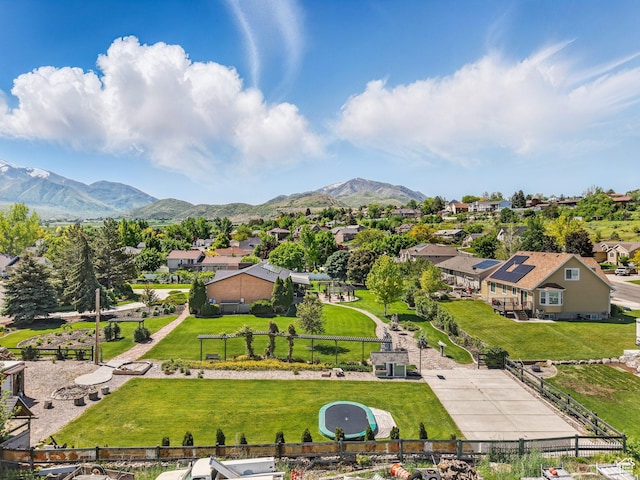 208 S 1100 E, Payson, UT 84651 - aerial view of residential area featuring a mountainous background