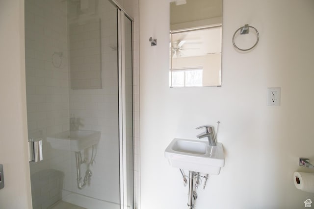 1418 E Komenda Way, Millcreek, UT 84124 - bathroom with sink and walk in shower