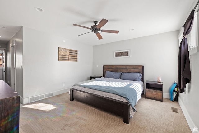 13579 N Hillclimb Ln, Kamas, UT 84036 - carpeted bedroom with ceiling fan