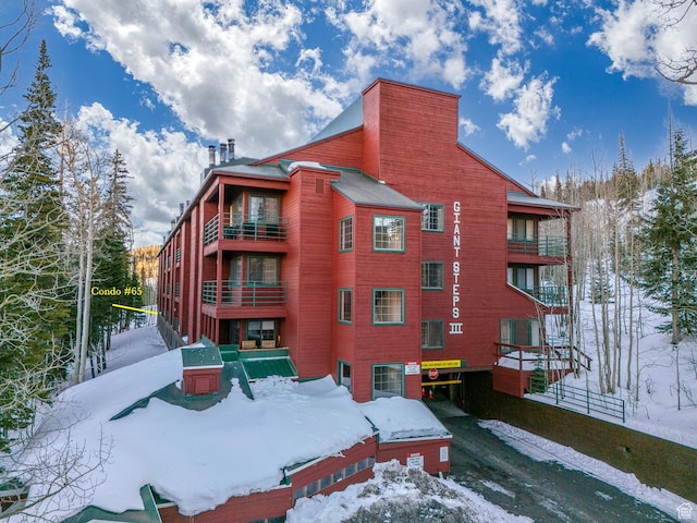 407 S Vasels Rd Unit 65, Brian Head, UT 84719 - view of snow covered building