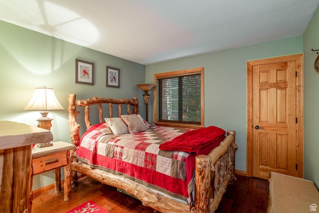 407 S Vasels Rd Unit 65, Brian Head, UT 84719 - bedroom with hardwood / wood-style floors
