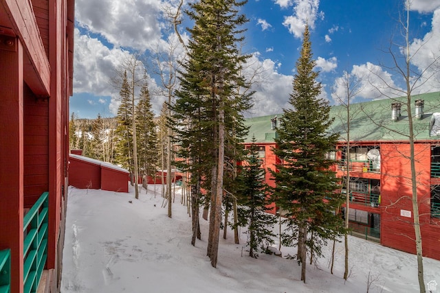 407 S Vasels Rd Unit 65, Brian Head, UT 84719 - view of snowy yard
