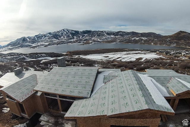 688 E Longview Dr, Hideout, UT 84036 - bird's eye view with a mountain view