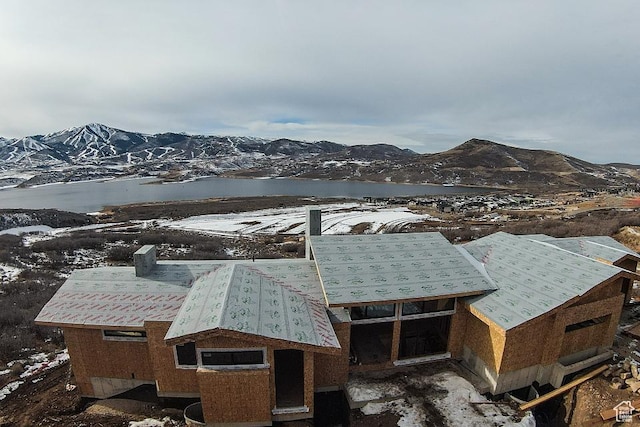 688 E Longview Dr, Hideout, UT 84036 - birds eye view of property featuring a mountain view