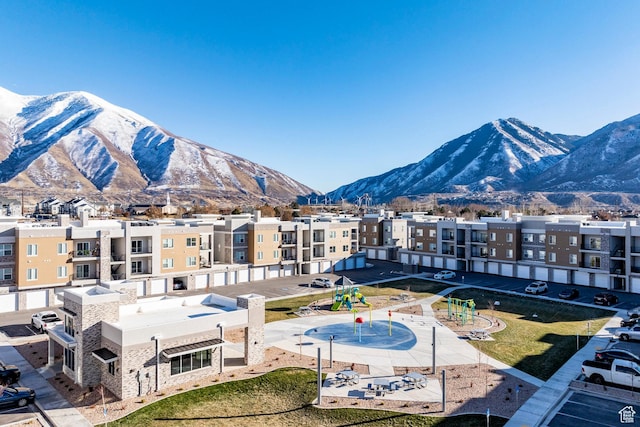 view of mountain feature