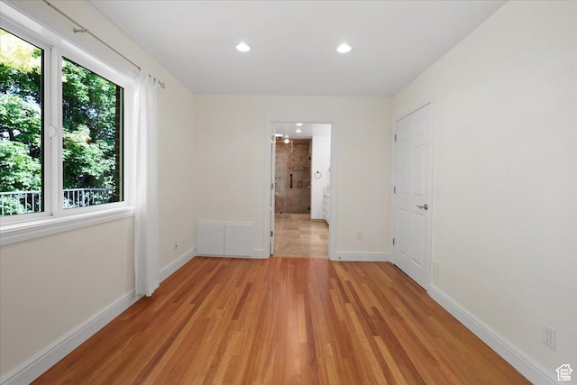 1375 E 260 N, Logan, UT 84321 - spare room featuring light wood-type flooring