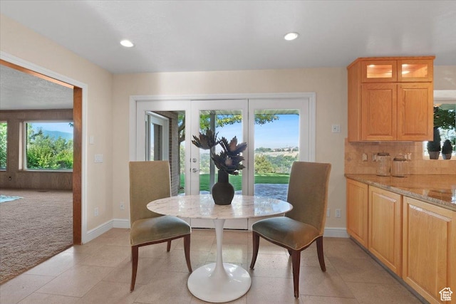 1375 E 260 N, Logan, UT 84321 - tiled dining room with a wealth of natural light and french doors