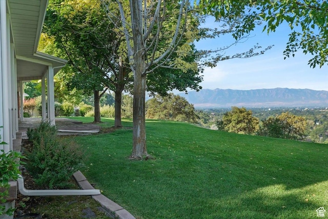 1375 E 260 N, Logan, UT 84321 - view of yard featuring a mountain view