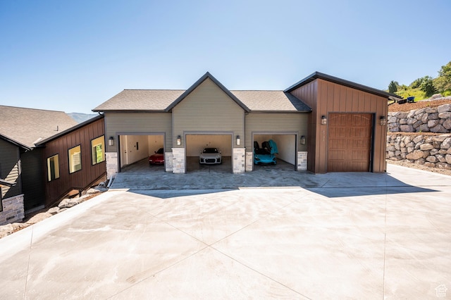 6736 E Via Cortina, Huntsville, UT 84317 - view of front of home