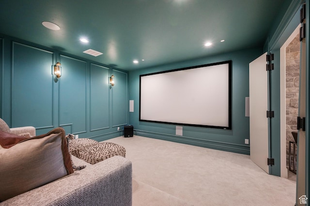 6736 E Via Cortina, Huntsville, UT 84317 - view of carpeted home theater room