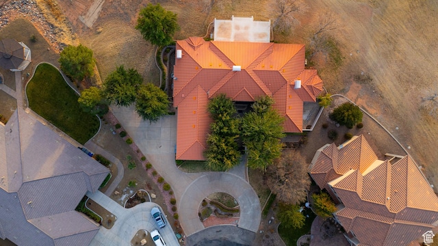 drone / aerial view