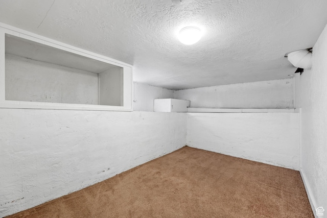 845 Binford St, Ogden, UT 84401 - interior space with carpet and a textured ceiling