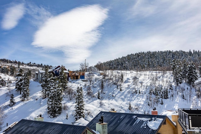 45 King Rd, Park City, UT 84060 - view of snowy aerial view